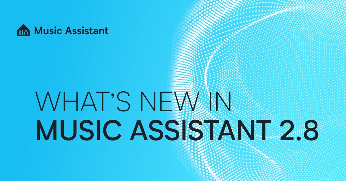 Music Assistant 2.8: Let's get this party started!